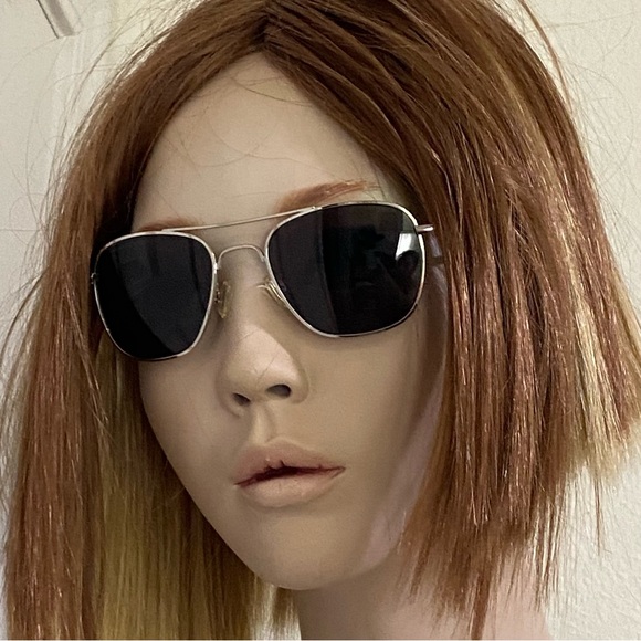 Vintage EAGLE EYES Freedom R52 SLV #12029 7188 Aviator Sunglasses - Picture 2 of 16